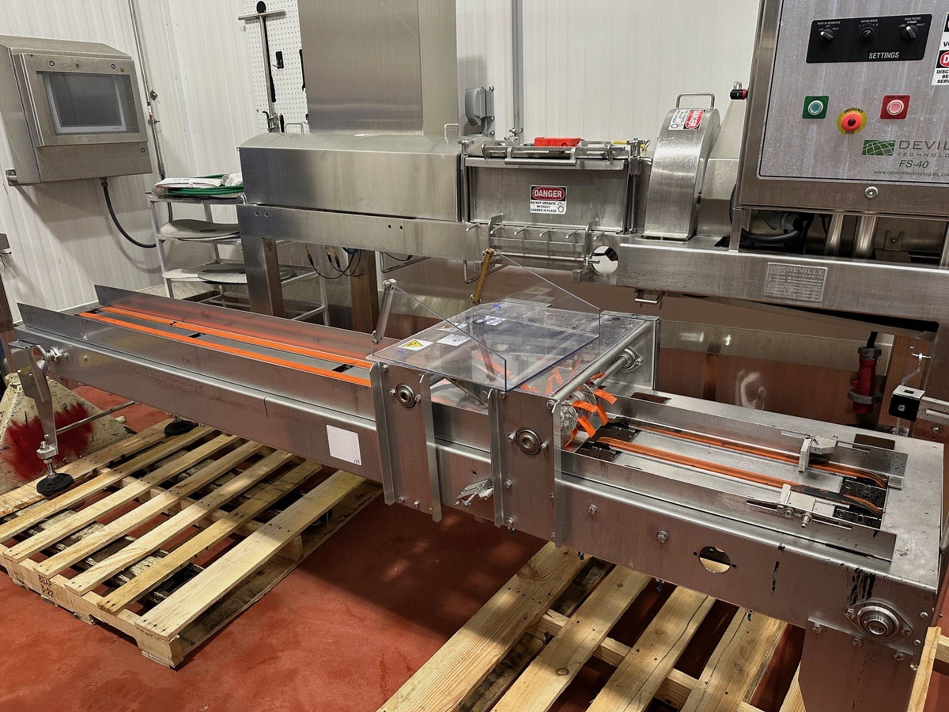 Stainless Steel Frame Indexing Conveyor | Rig Fee $150