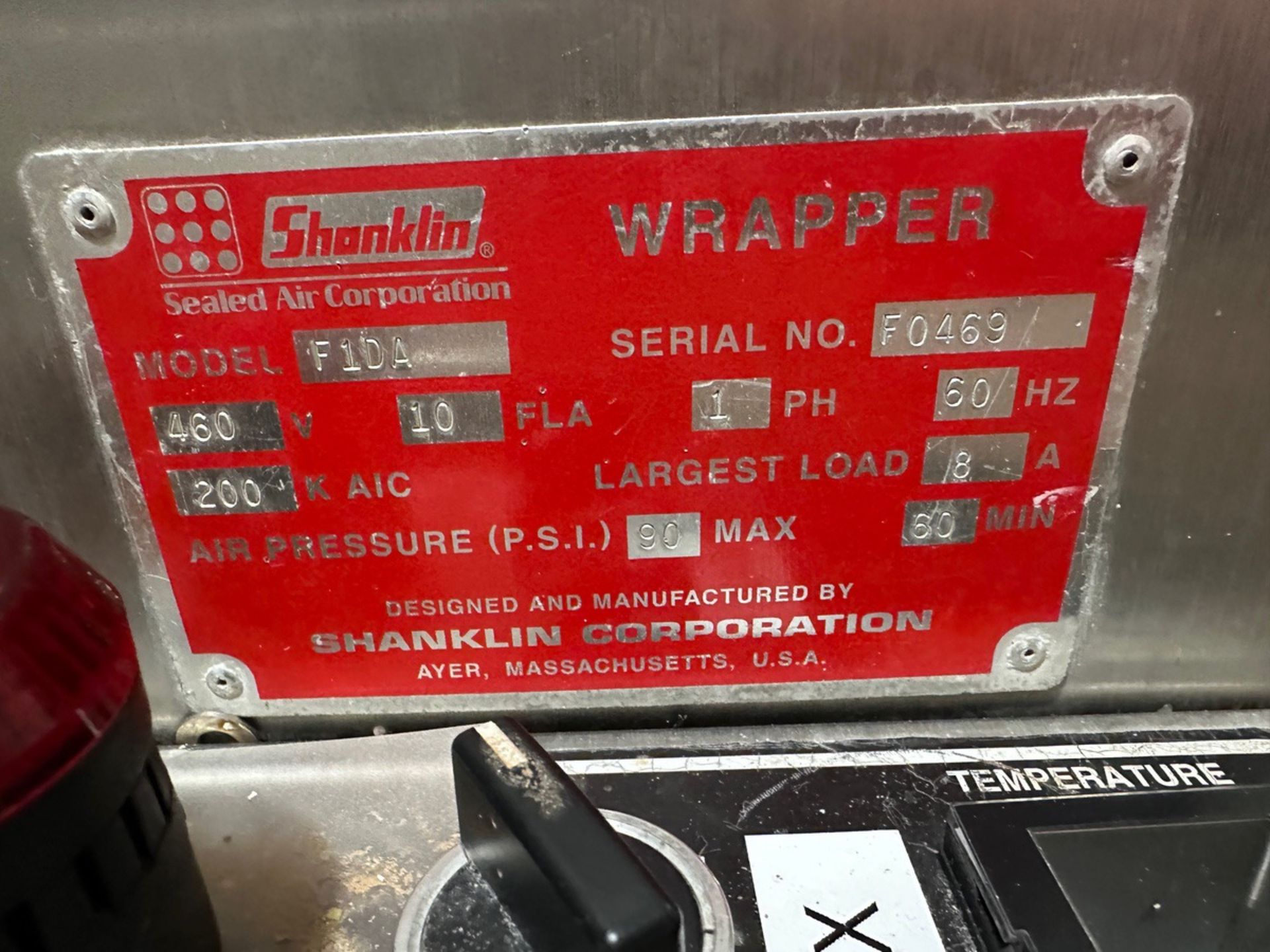 Shanklin All Stainless F1DA Flow Wrapper with Shrink Tunnel, S/N F0469 - Image 6 of 6