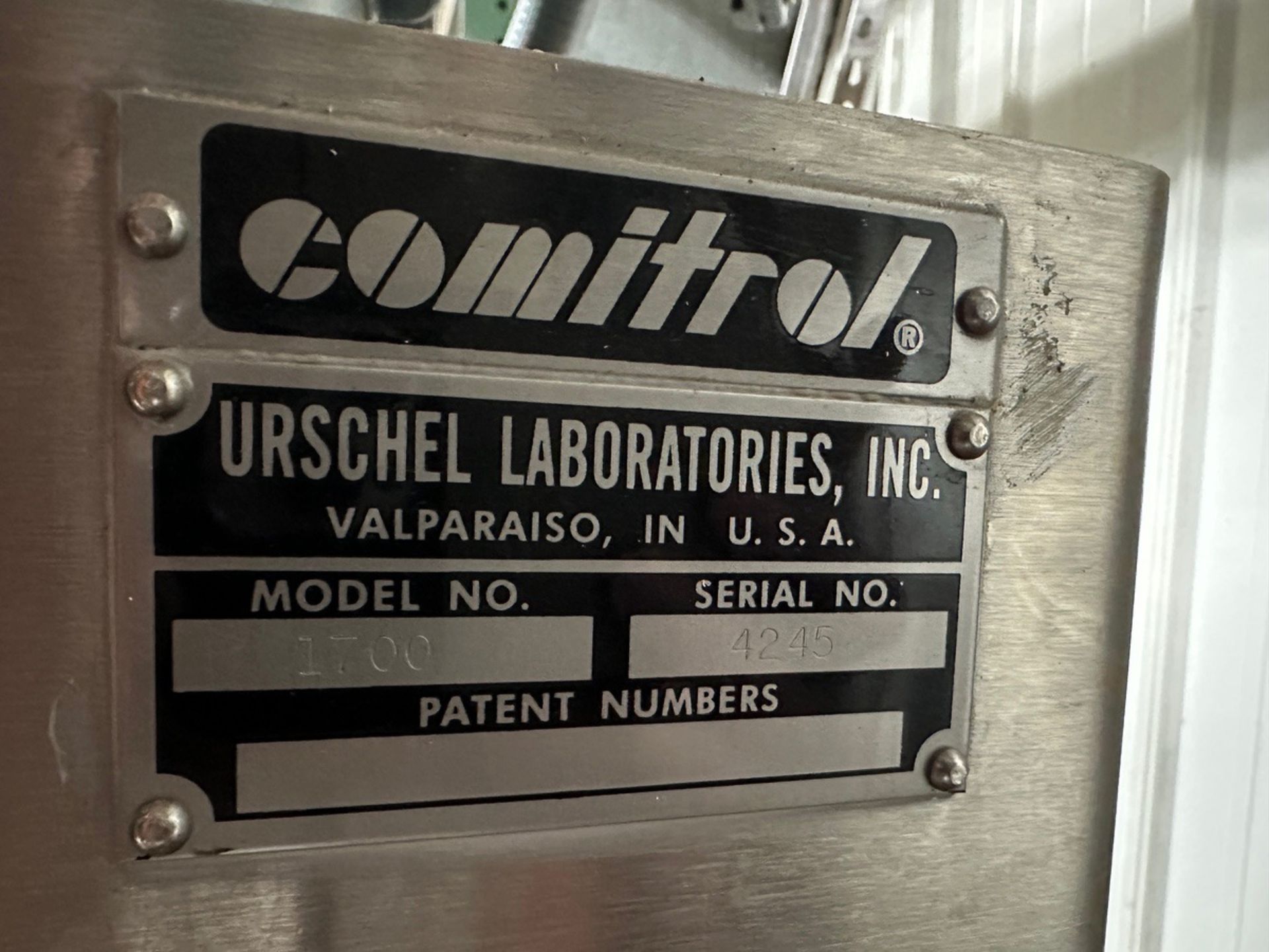 Urschel 40 HP Comitrol Model 1700 Processor - S/N 4245 - Image 5 of 8