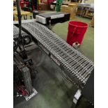 Stainless Steel Frame Incline Case Conveyor with Kicker, 16" W x 82" OAL | Rig Fee $150