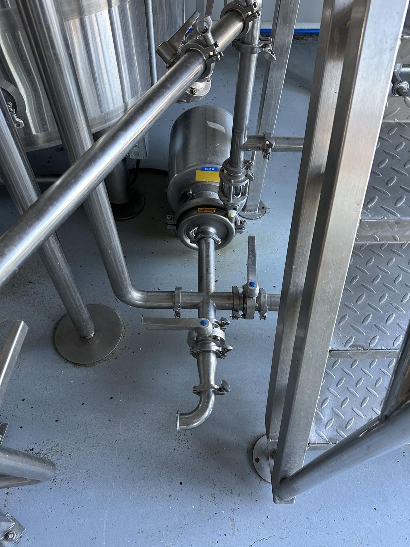 2019 Standard Kegs LLC 5 BBL 2 Vessel Brewhouse Including Pump, Mash/Lauter + HLT V | Rig Fee $3000 - Image 15 of 18