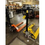 LOT (1) Total Source 5,500 Lb. Hyd. Pallet Jack and (1) Haulmaster 2,500 | Rig Fee $100