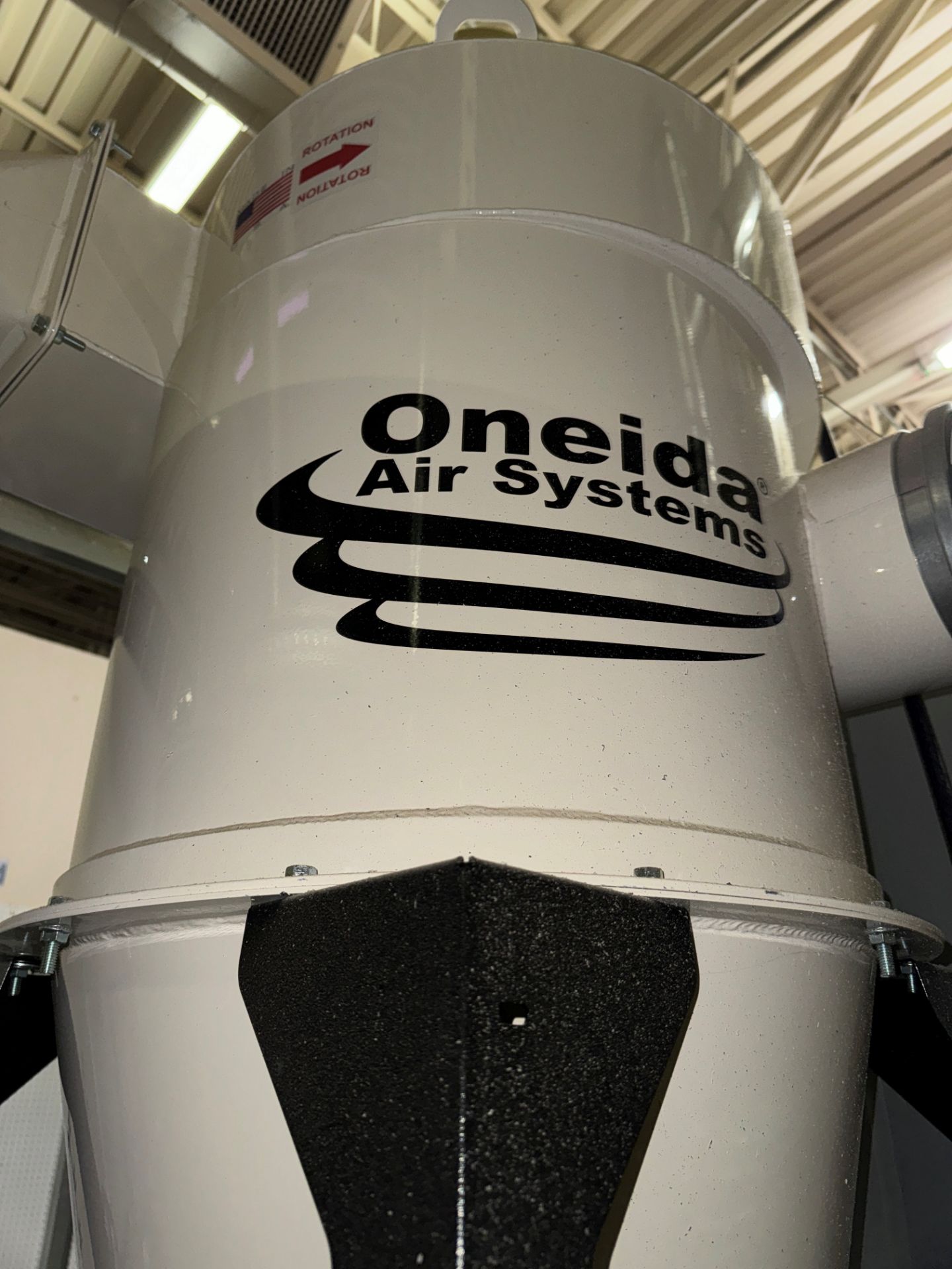 Oneida Air Systems Dust Collector, w/ Filter and Ventricle Air Storage T | Rig Fee $320 - Image 3 of 9