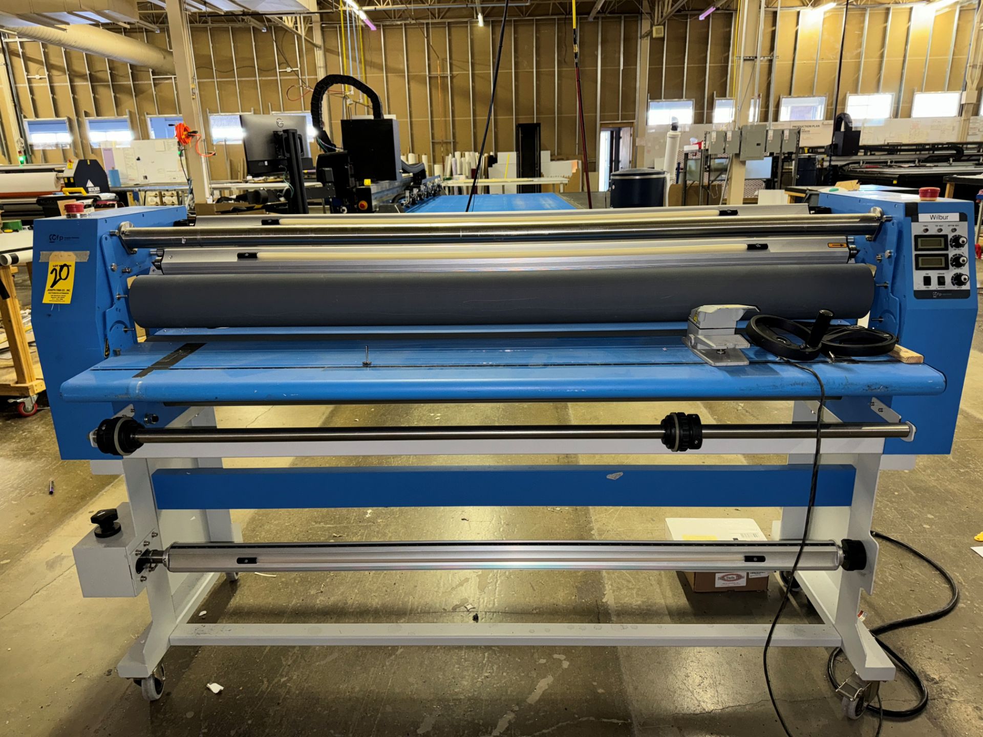 Graphics Finishing Partners 865 DH Laminator, S/N 1907865DH-3010, Port. | Rig Fee $120