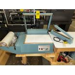 L Type Sealing and Cutting Machine, w/ 16" Heat Sealer, and SF Sealing M | Rig Fee $130