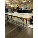 8' x 39"" Steel Legged Work Bench | Rig Fee $35