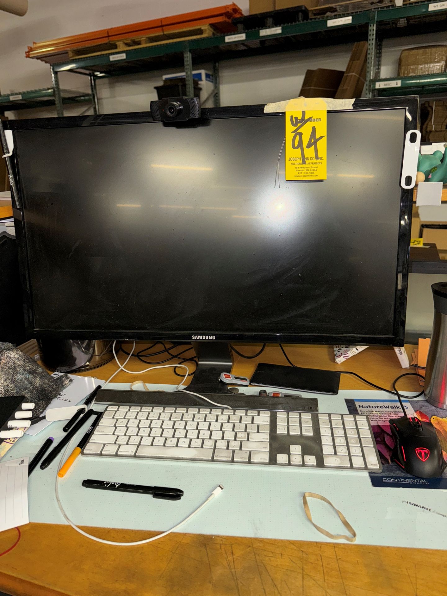 LOT Work Station, Samsung, Acer, Vizio Monitors, Tables, Files, Brother | Rig Fee $75 - Image 3 of 7