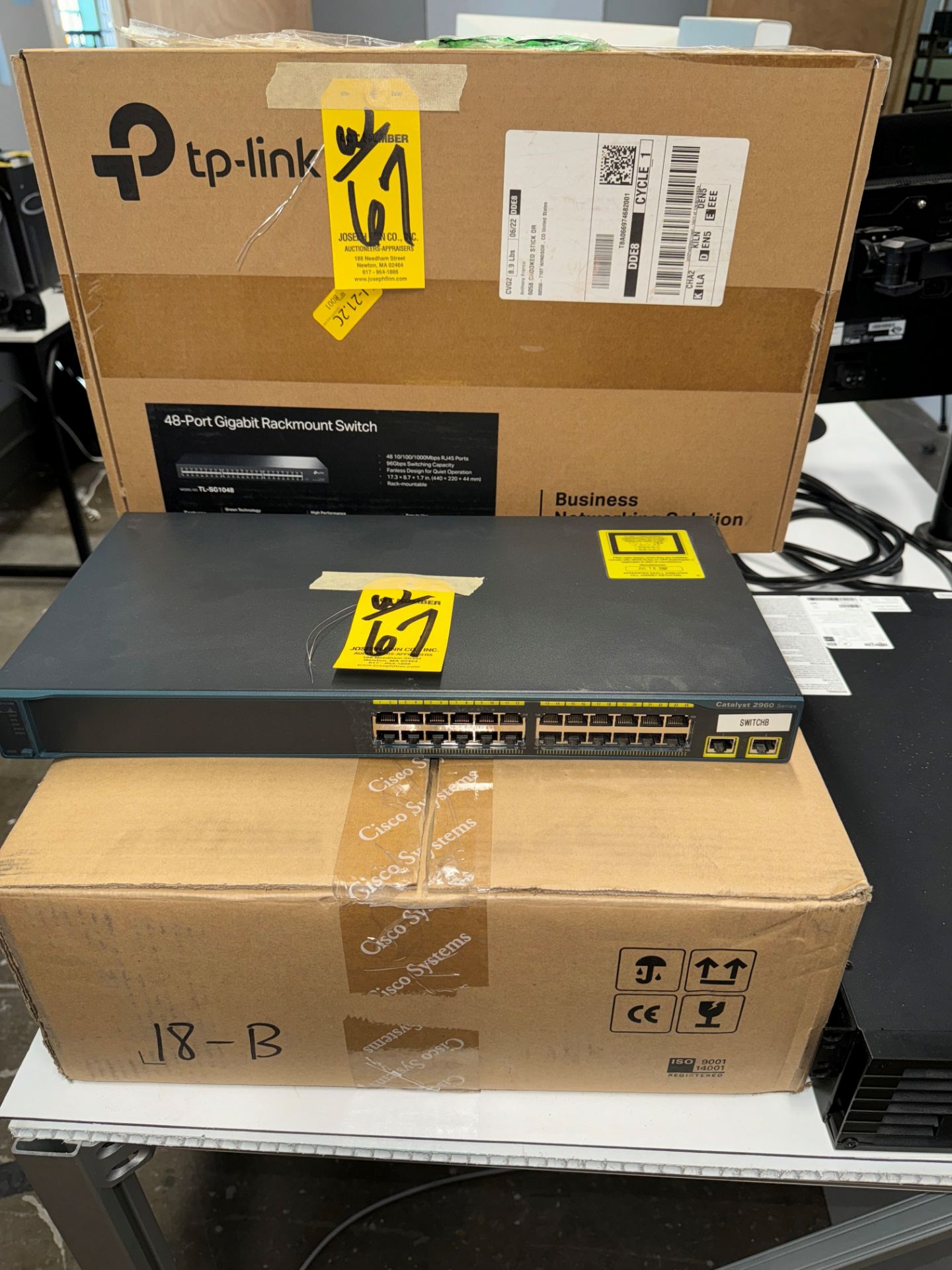 LOT (2) Asst. Port. Rack Mount Racks, (6) HP Proliant DL165 G7 Servers, | Rig Fee $75 - Image 5 of 7