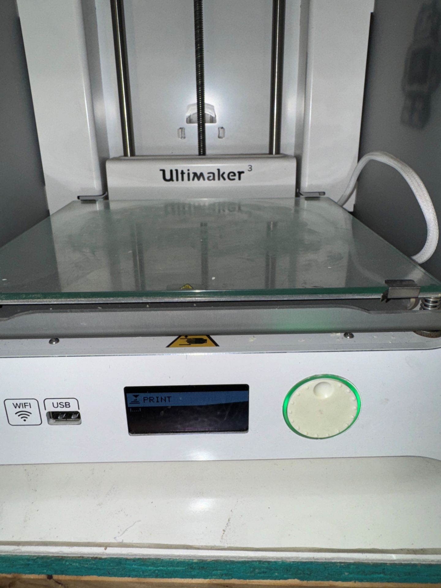 Ultimaker 3 9671 3D Printer, S/N BPP-005072-037057, Thor@xi PC, Acer Mon | Rig Fee $50 - Bild 3 aus 9