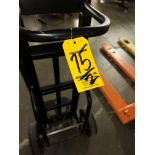 Black 2-Wheel Dolley, Port. Bin Cart | Rig Fee $100