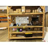 5-Tier Port. Wooden Shelf, 8' x 101" | Rig Fee $50