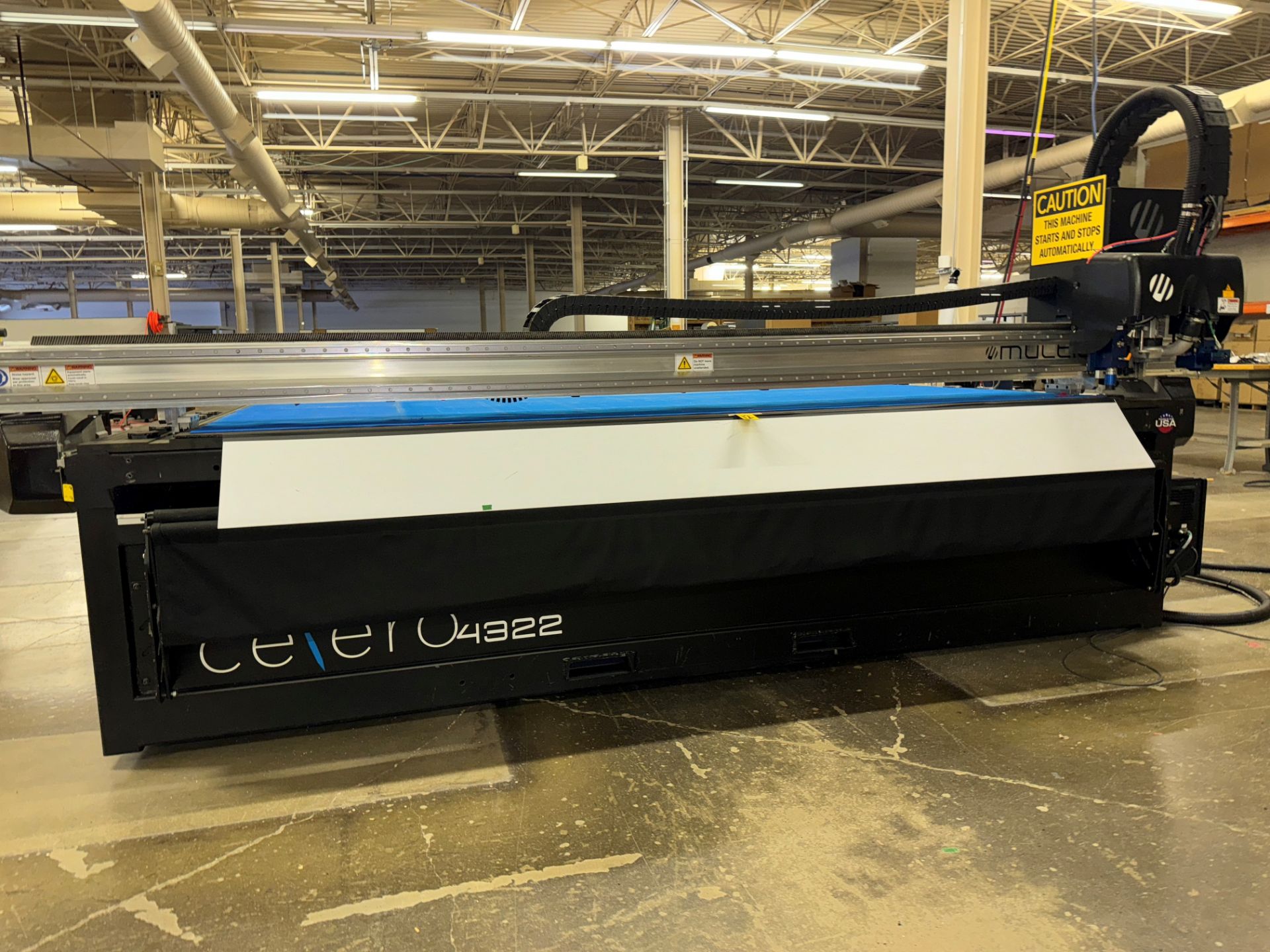 2022 Multicam Celero 4322 Wide Format Digital Cutting System, S/N C322-K | Rig Fee $520