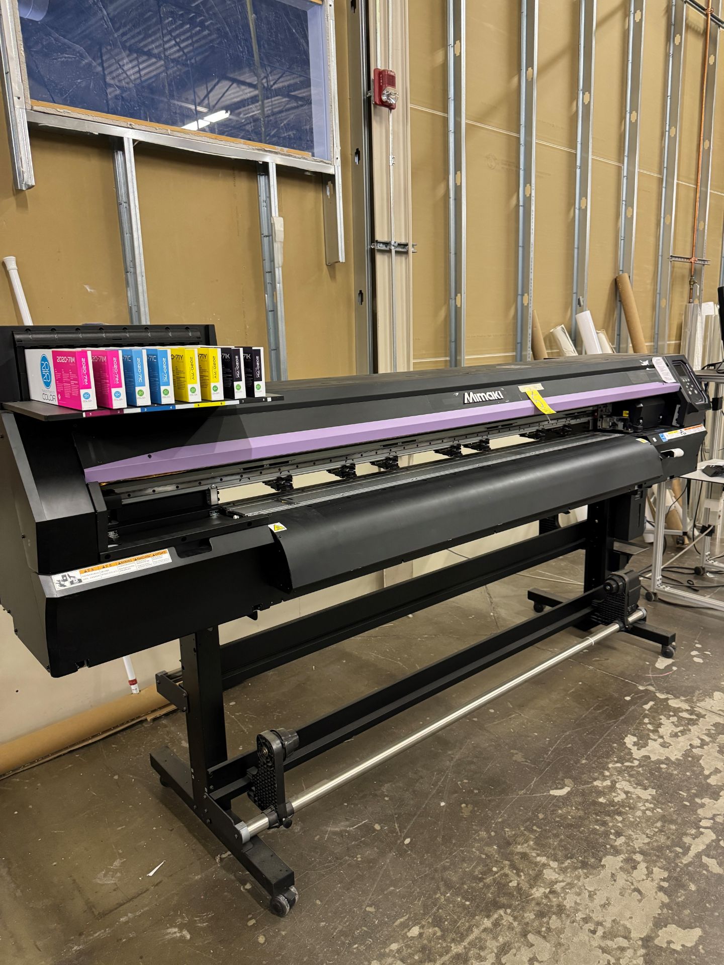 Mimaki U76AE Wide Format Printer, S/N 735, 8 Cartridge, Port. w/ Viewson | Rig Fee $220 - Image 6 of 7