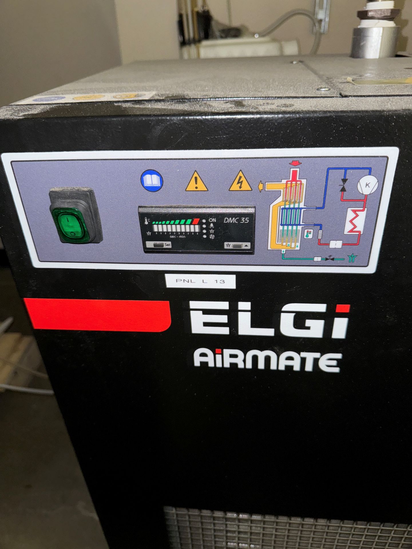 2021 Elgi EG 30 Rotary Screw Air Compressor Elgi Airmate Air Dryer | Rig Fee $420 - Image 5 of 10