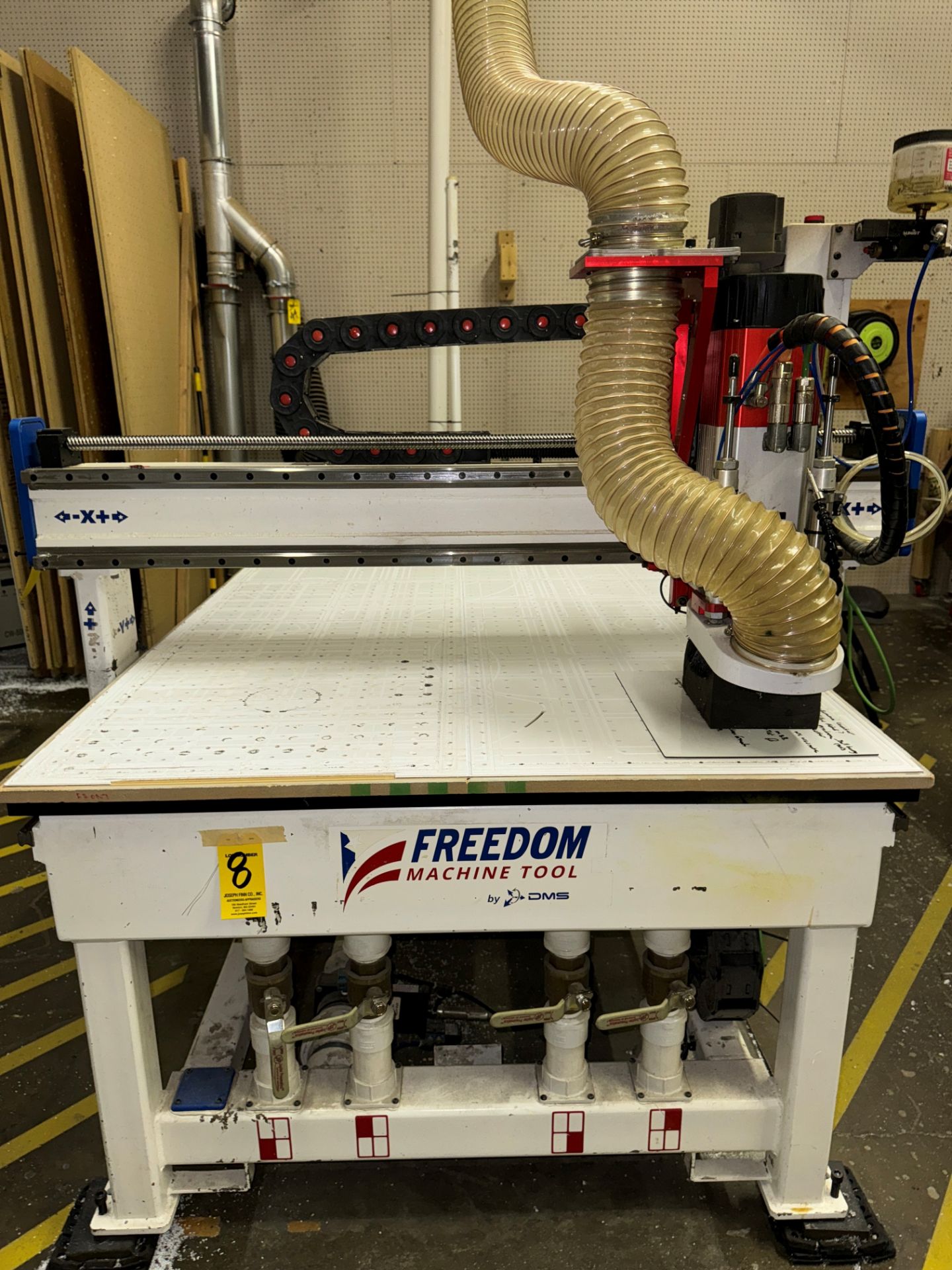 DMS Freedom Machine Tool CNC Router, 4' x 8' Table, 8 Station Tools, Fag | Rig Fee $420