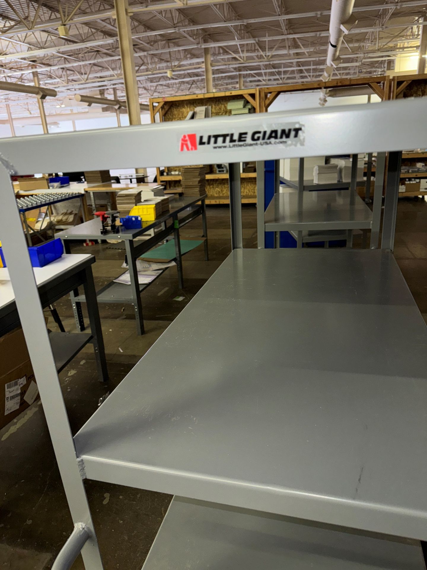 LOT (2) Little Giant 4-Shelf H.D. Port. Carts | Rig Fee $50 - Bild 2 aus 2