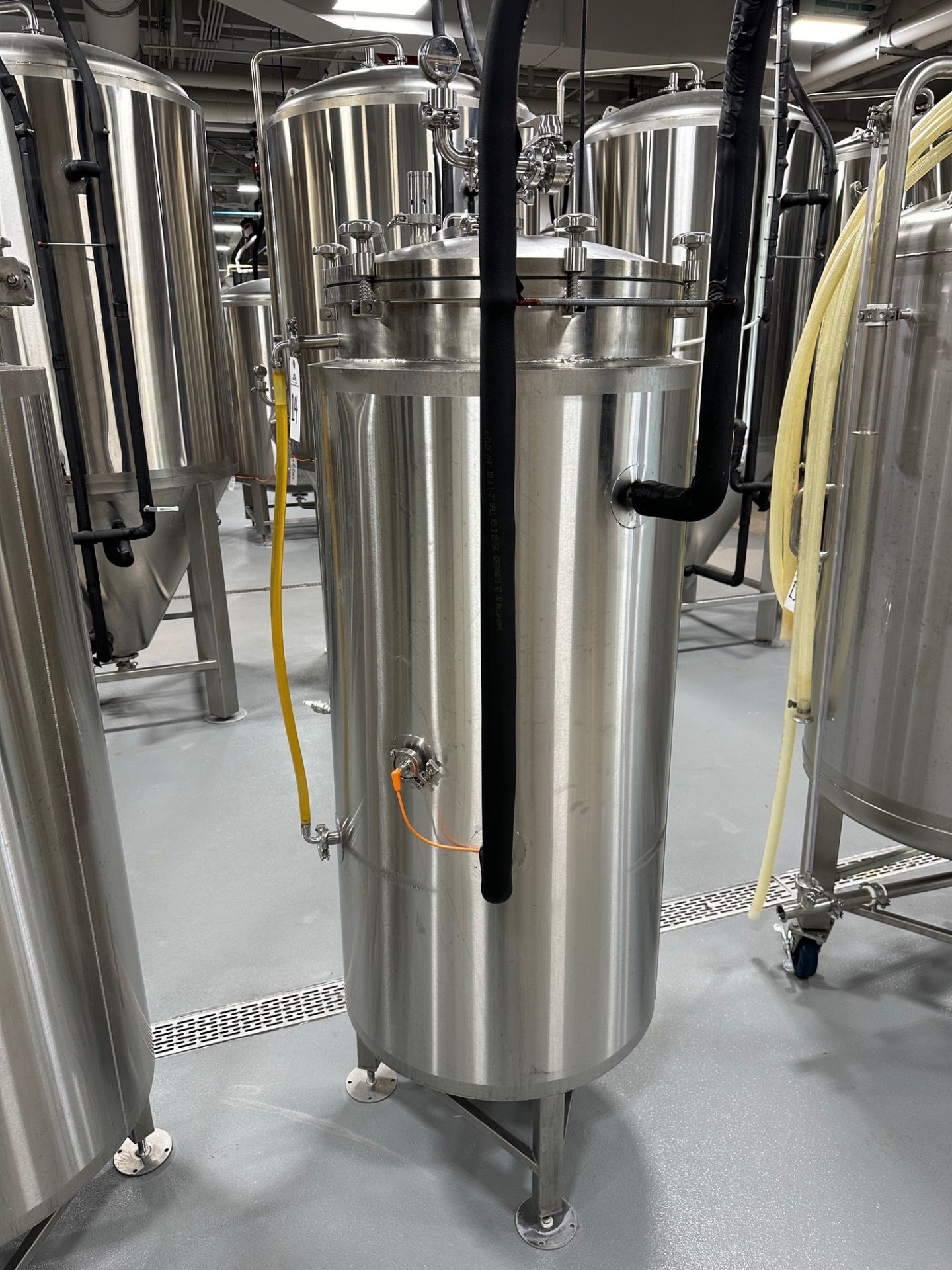 Portland Kettle Works 2 BBL Stainless Steel Unitank - Glycol Jacketed, Zwickle Valve, Sight Glass ( - Image 2 of 2