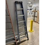 Louisville 7' Fiberglass Step Ladder with 225 LB Capacity