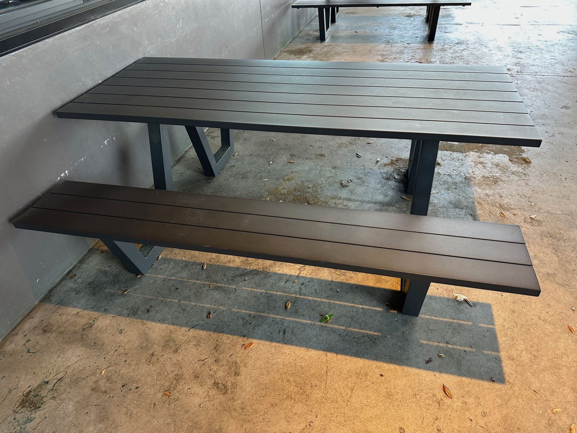 Heavy Duty Picnic Table with 4" x 4" Base - Bild 2 aus 3