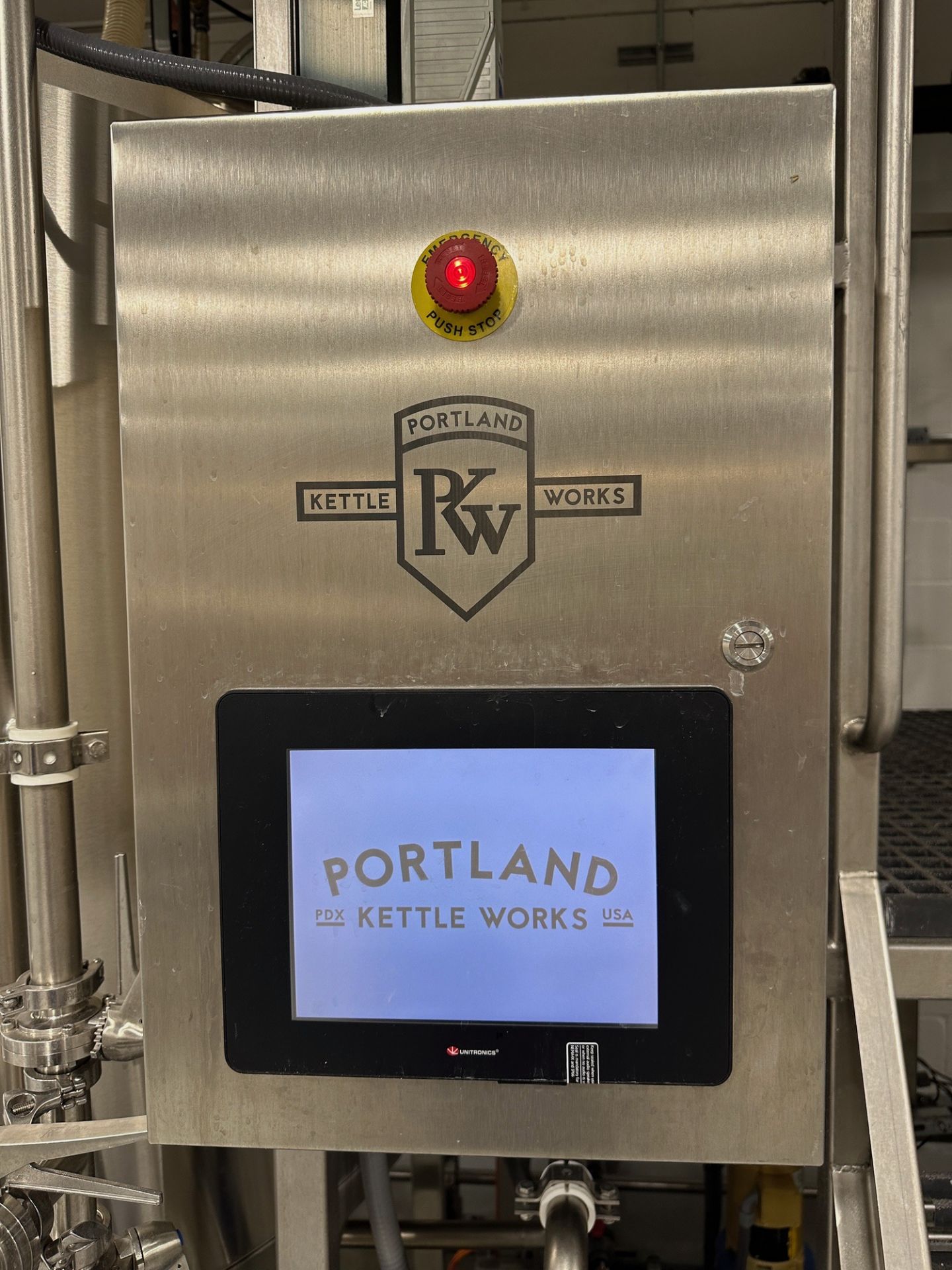 Portland Kettle Works 15 BBL 2-Vessel Stainless Steel Brewhouse - Mash/Lauter (Approx. 6' Diameter - Image 7 of 13