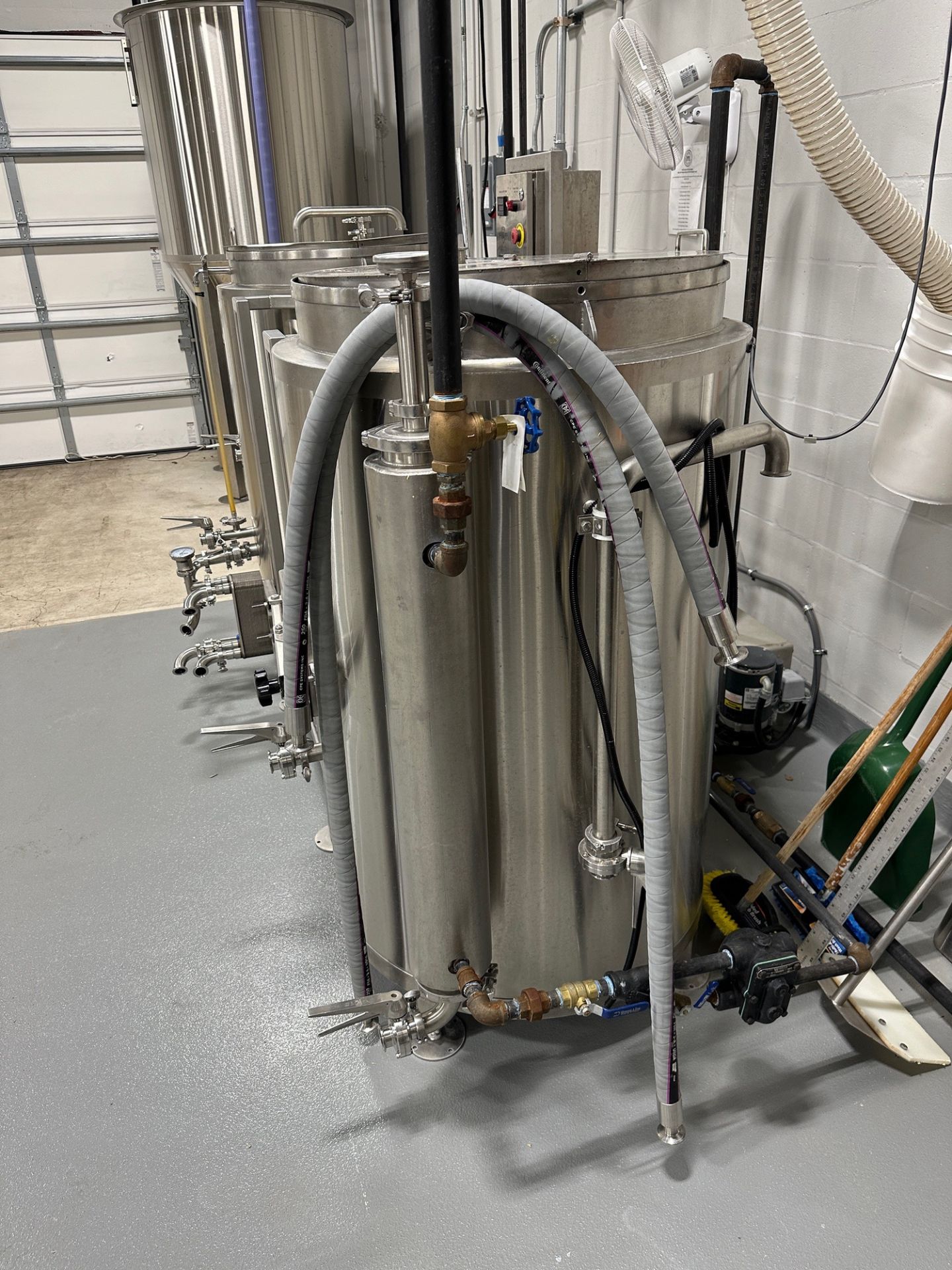 Portland Kettle Works 2 BBL 2-Vessel Stainless Steel Pilot System - Image 3 of 7