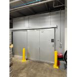 Amerikooler Walk-In Cooler with Sliding Door (Approx. 30' x 14' x 12' O.H. and 17' x 9' x 12' O.H.