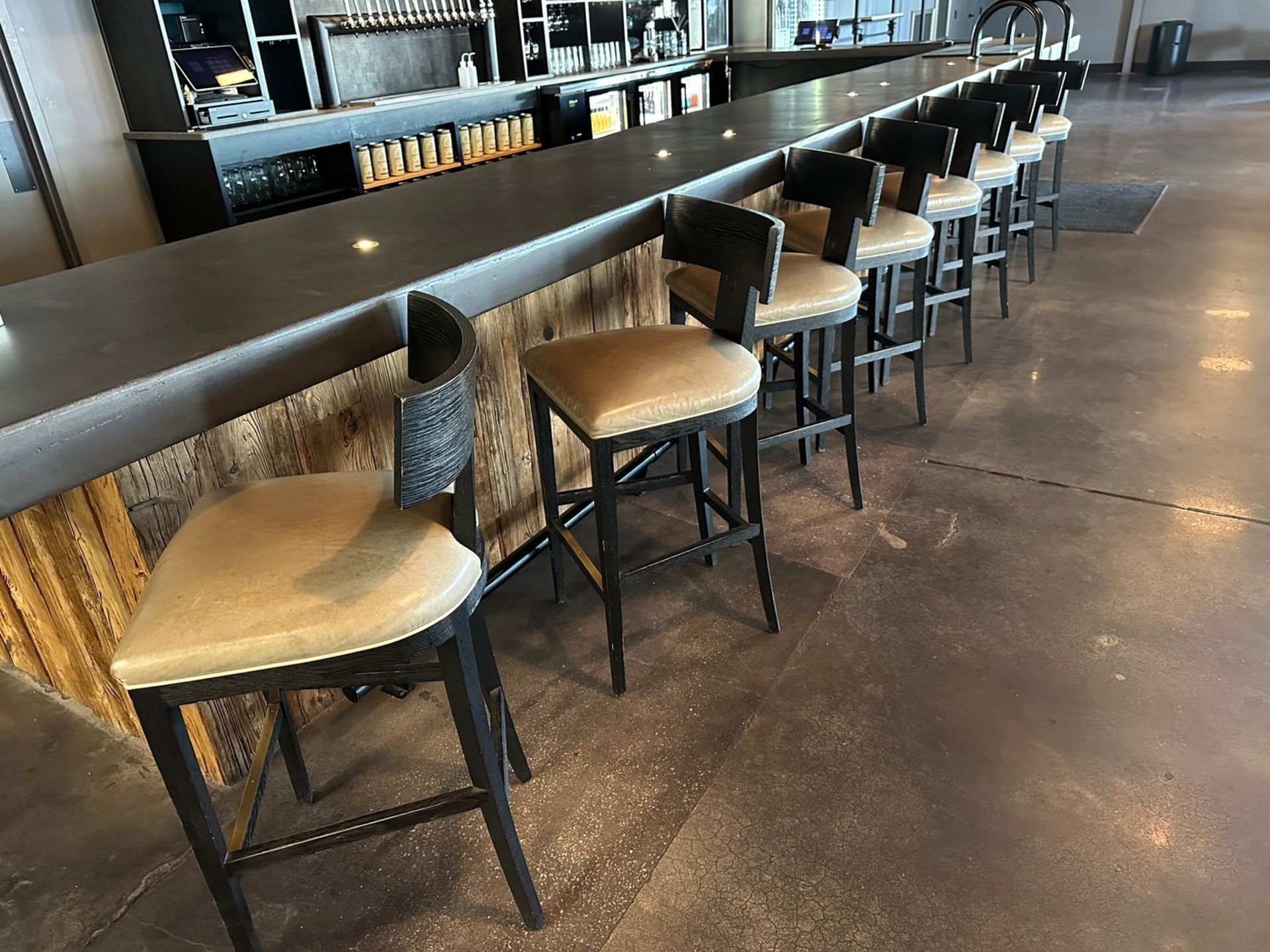 Lot of (8) Restoration Hardware Barstools