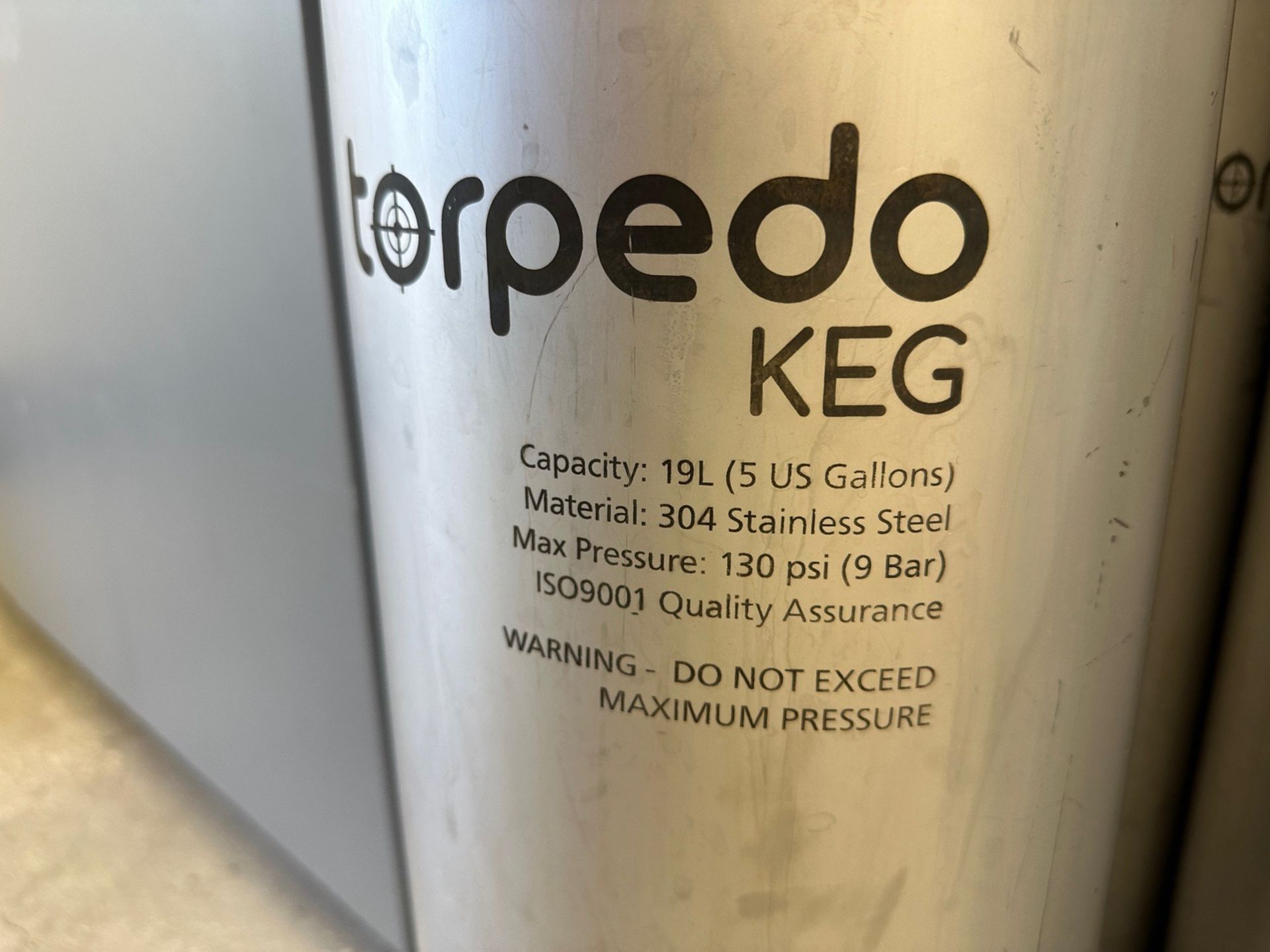 Lot of (7) Torpedo Cocktail Kegs - Image 2 of 2