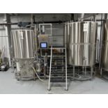 Portland Kettle Works 15 BBL 2-Vessel Stainless Steel Brewhouse - Mash/Lauter (Approx. 6' Diameter