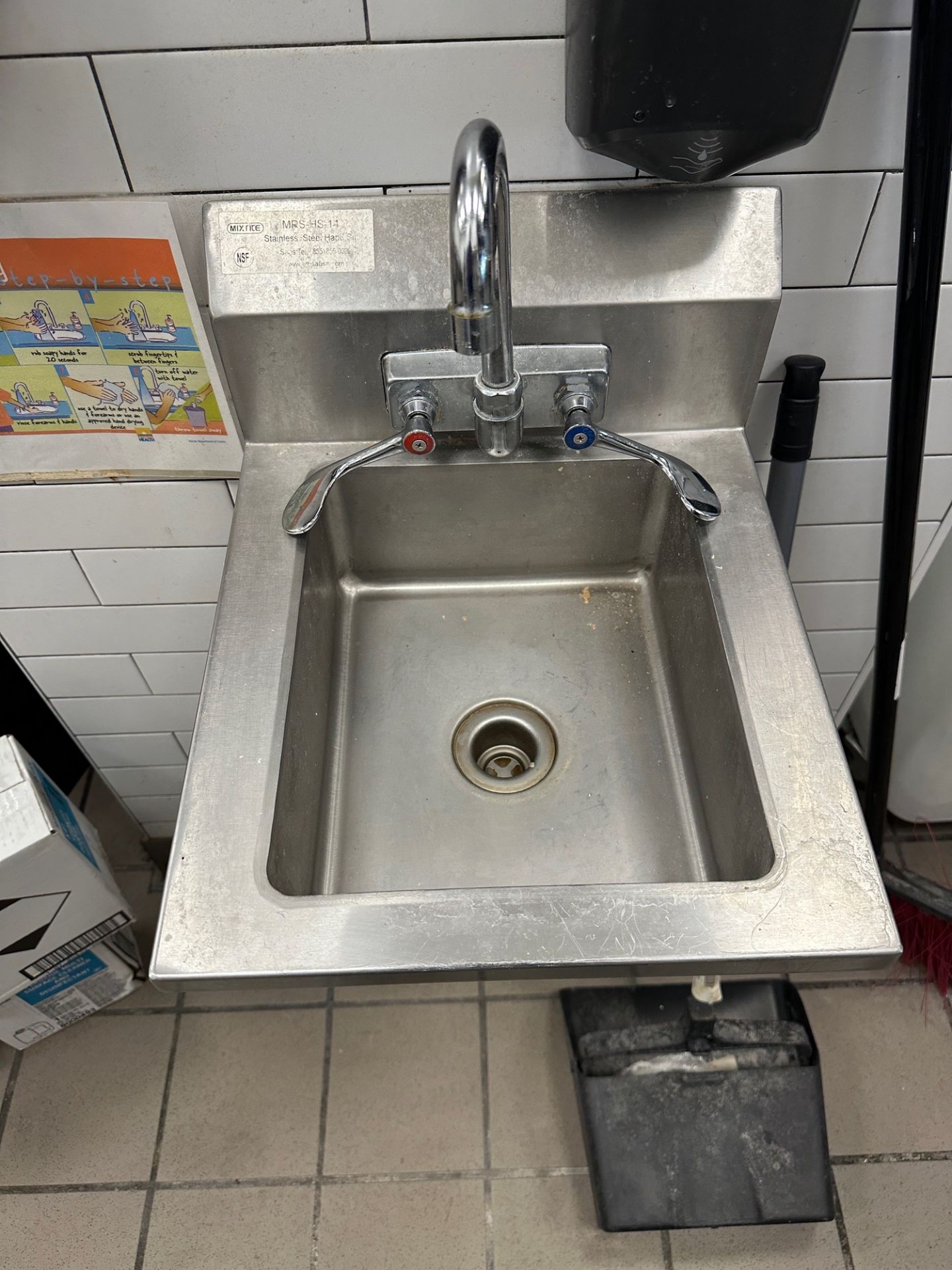 Stainless Steel Hand Sink