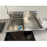 BK Resources Stainless Steel Pan Sink (Approx. 38" x 26")