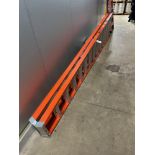 Louisville 19' Fiberglass Step Ladder with 375 LB Capacity