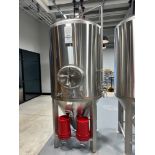 Portland Kettle Works 15 BBL Fermentation Tank - Cone Bottom, Glycol Jacketed, Mandoor, Zwickle