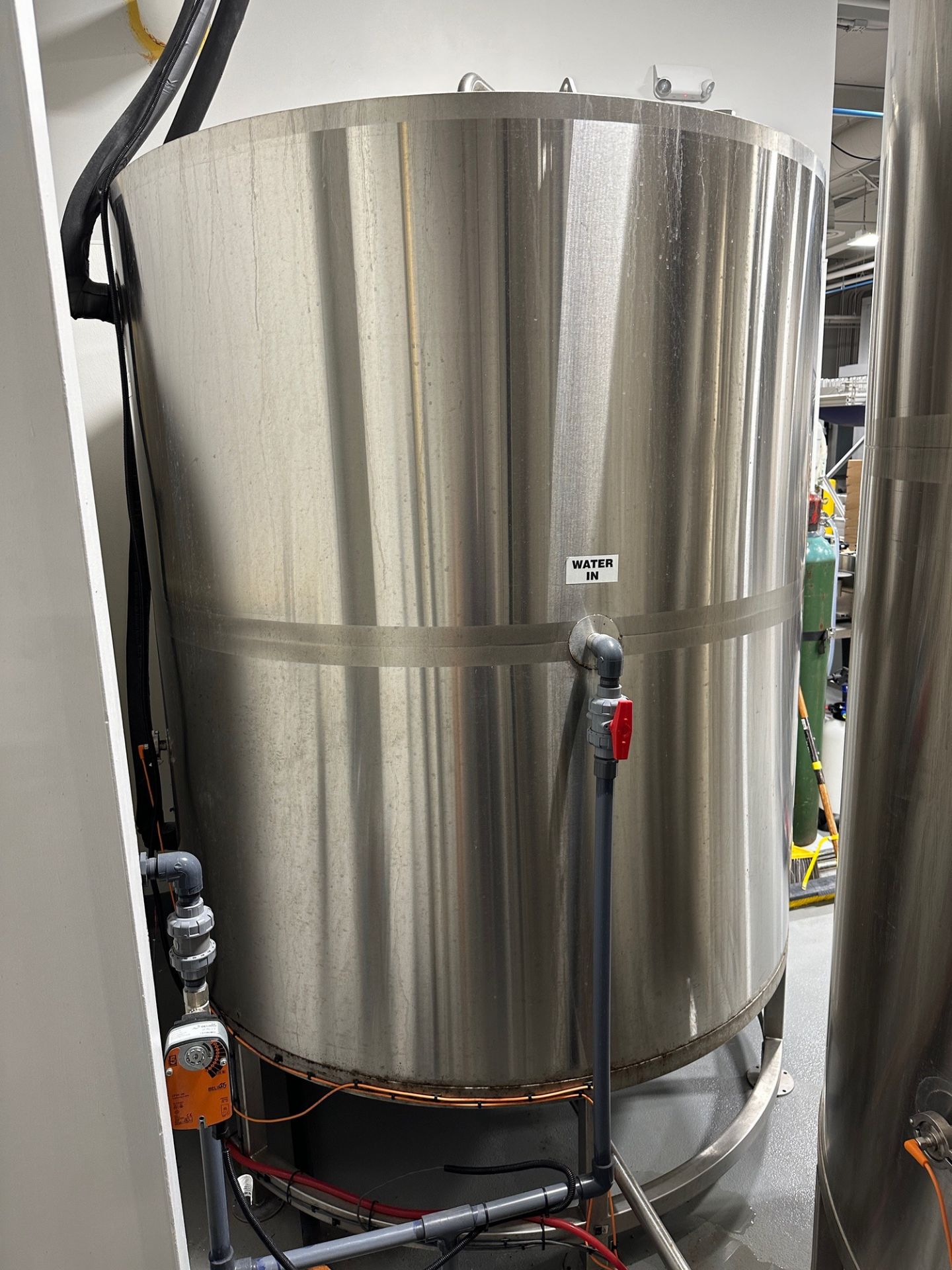 Portland Kettle Works 30 BBL Cold Liquor Tank (Approx. 5'6" Diameter and 9' O.H.) - Image 2 of 4
