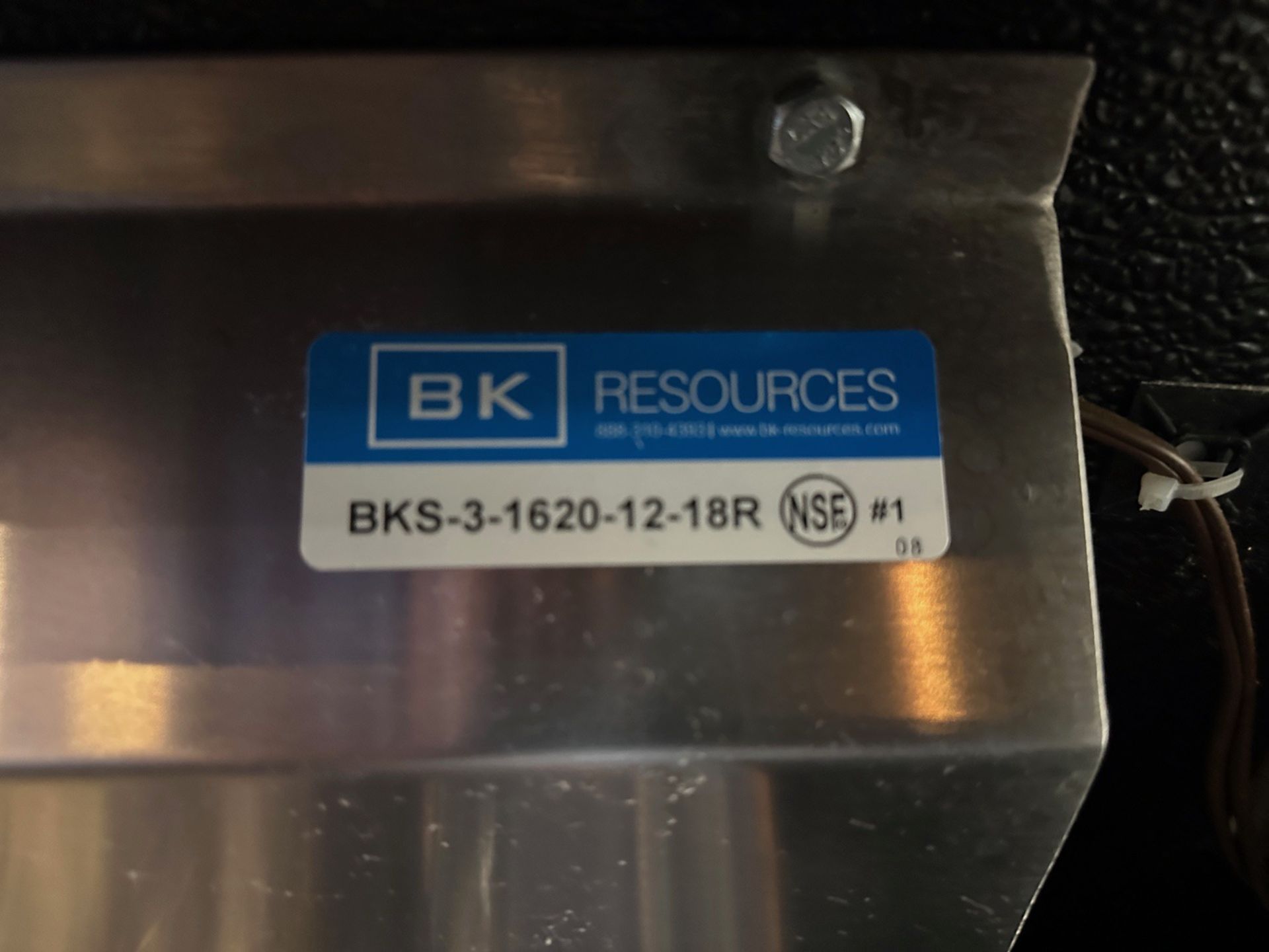 BK Resources 3-Compartment Stainless Steel Sink (Approx. 26" x 68") - Image 2 of 2