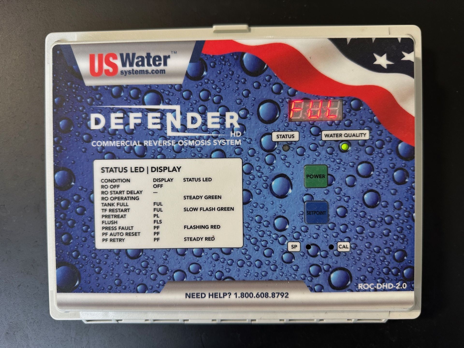 US Water Systems Defender HD Commercial RO System with Pulsar Ultraviolet Light and Ace Roto-Mold - Image 5 of 6
