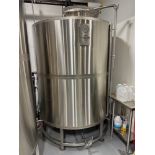 Portland Kettle Works 30 BBL Cold Liquor Tank (Approx. 5'6" Diameter and 9' O.H.)
