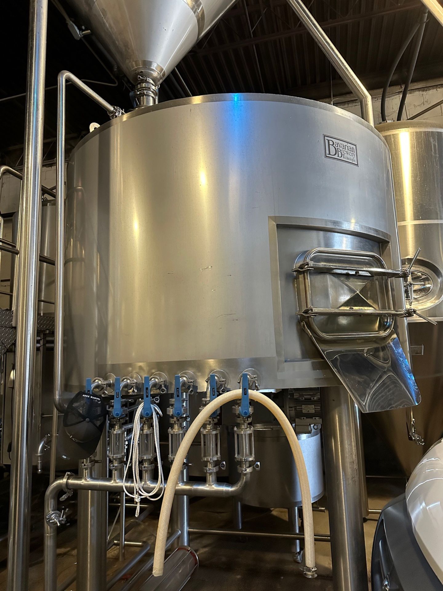 Bavarian Brewery Technologies 30 BBL 2-Vessel Brewhouse with 60BBL HLT & CLT, Grist | Rig Fee $32500 - Image 16 of 27
