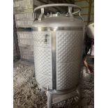 7 BBL Stainless Steel Grundy Tank, Dimple Jacketed | Rig Fee $500