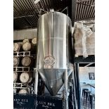 2017 Prettech 90 BBL Fermenter (112 BBL Total, 3,472 Gal), Glycol Jacketed, 0.25 Mp | Rig Fee $3250