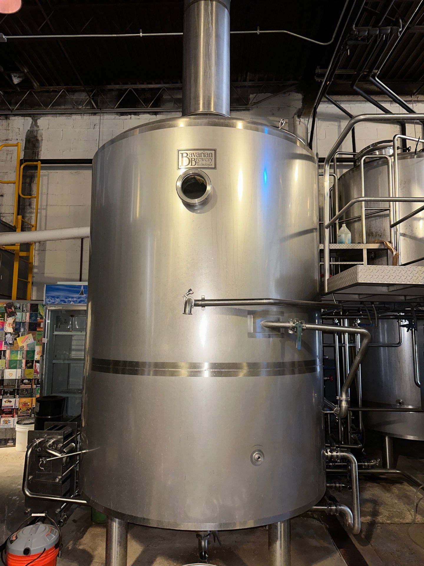 Bavarian Brewery Technologies 30 BBL 2-Vessel Brewhouse with 60BBL HLT & CLT, Grist | Rig Fee $32500 - Image 14 of 27