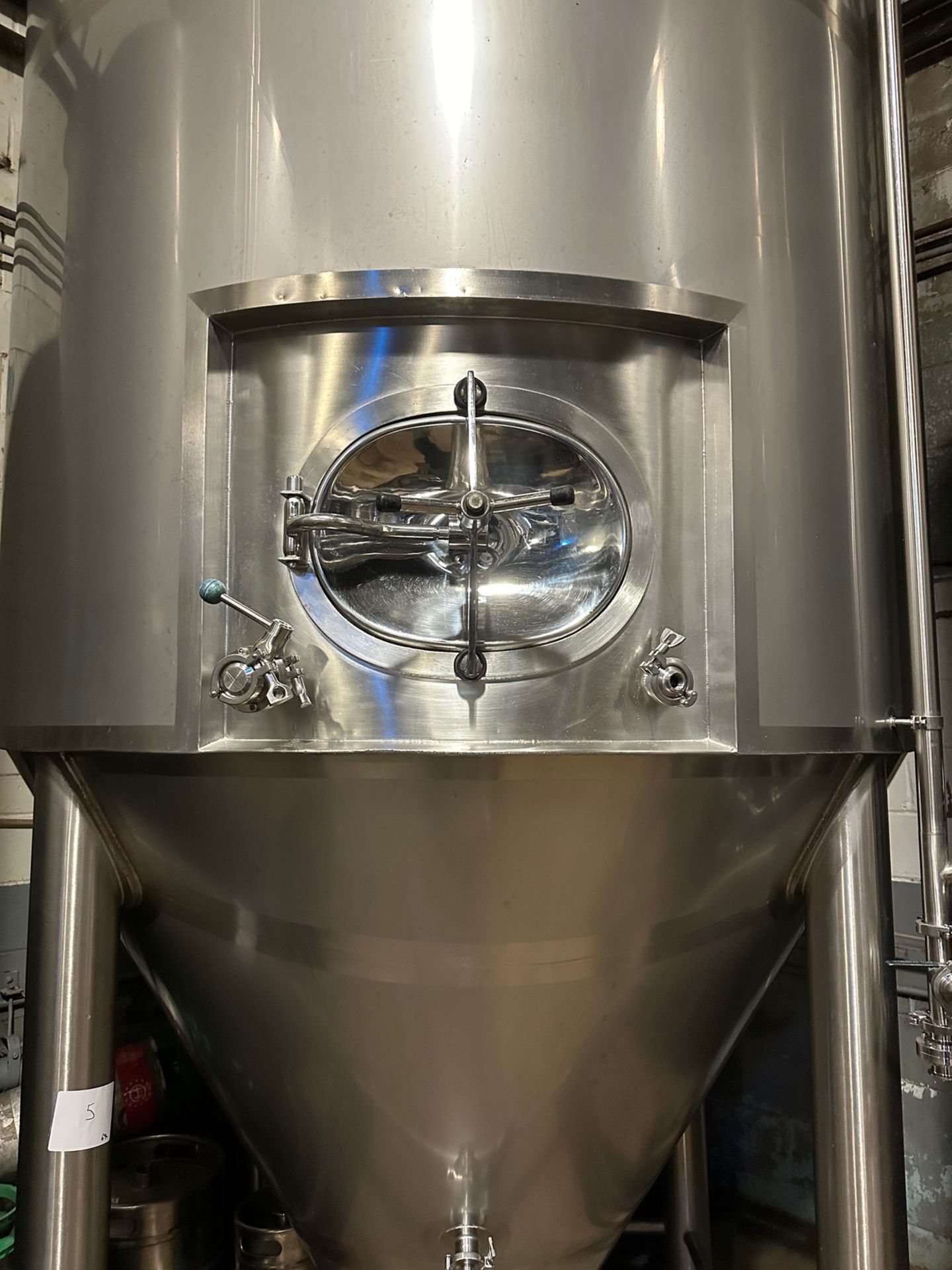 Bavarian Brew Tech 60 BBL Fermenter, Glycol Jacketed, Approx 14'-6" H x 6'-6" OD (M | Rig Fee $2250 - Bild 3 aus 3