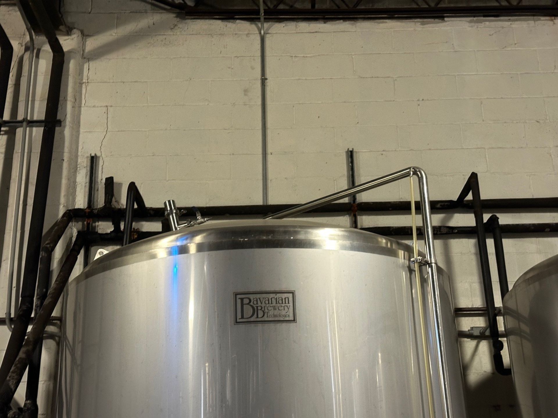 Bavarian Brew Tech 60 BBL Brite Tank, Glycol Jacketed, Approx 11'-2" H x 6'-4" OD | Rig Fee $2250 - Image 4 of 4