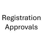 Auction Registrations Approvals