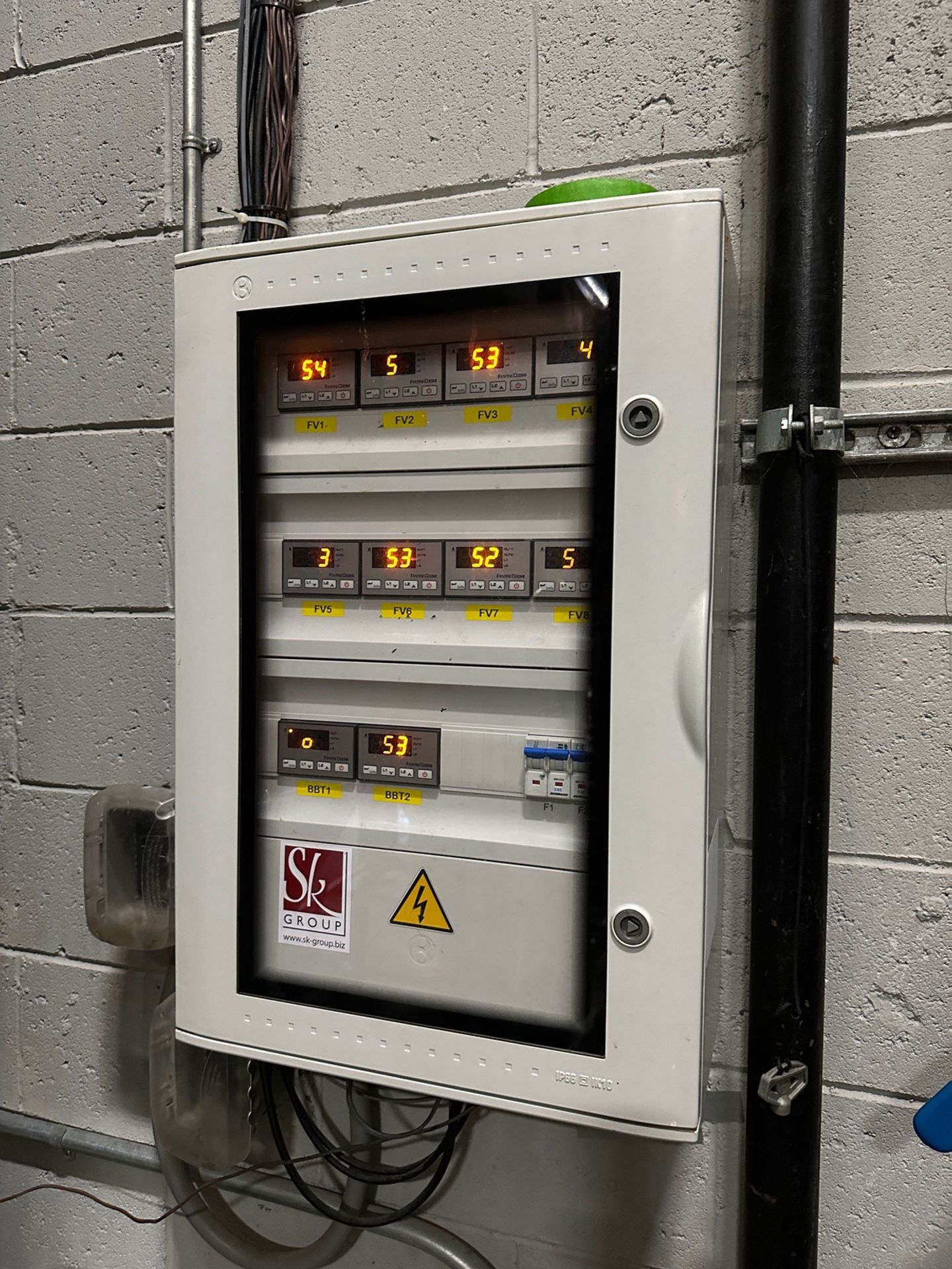 SK Group Cellar Control Panel