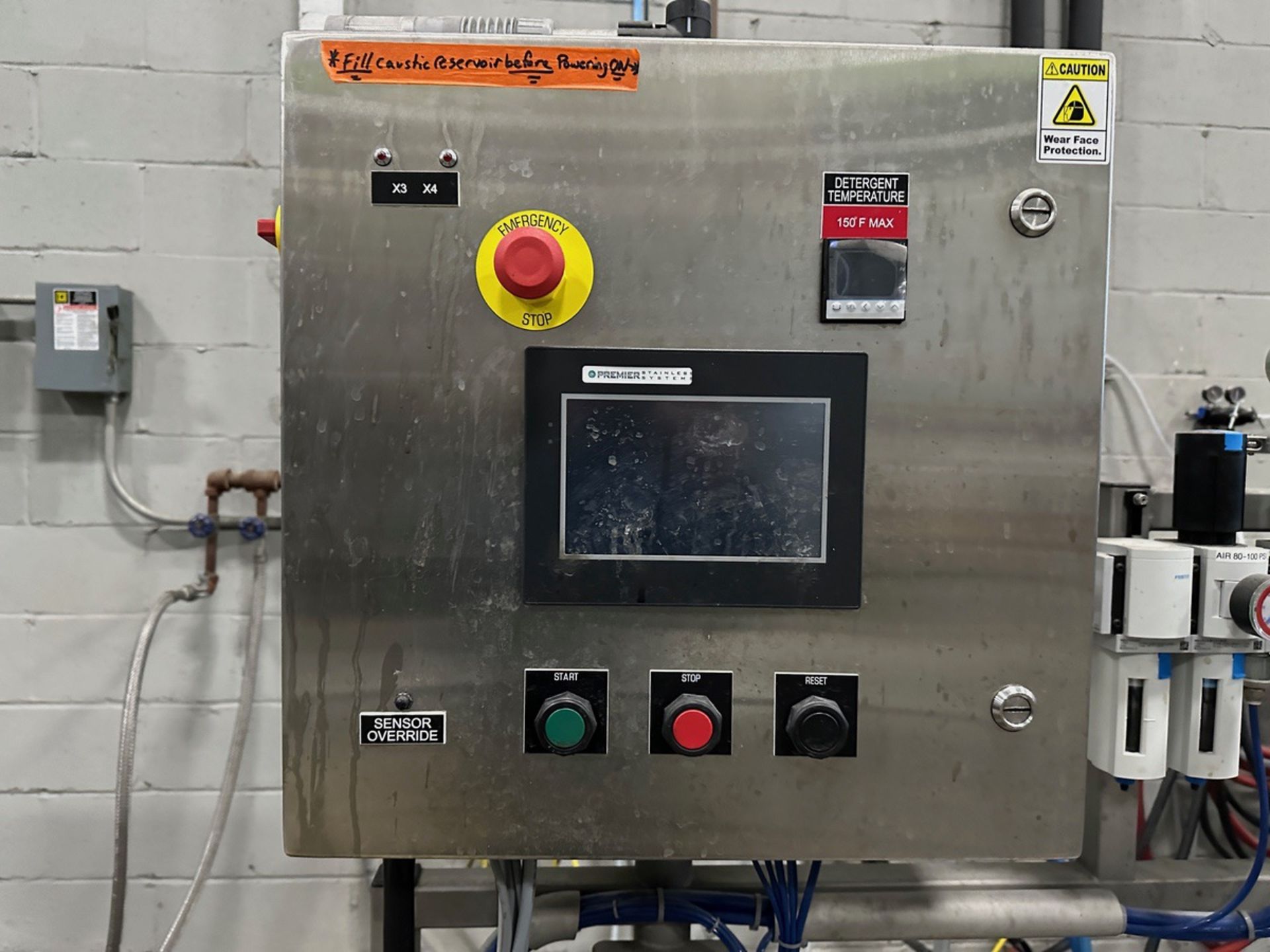 2022 Premier Stainless 3-Station Keg Washer, Model KW-SA-2V-CS-A, S/N: 21KW090 | Rig Fee $350 - Bild 6 aus 7