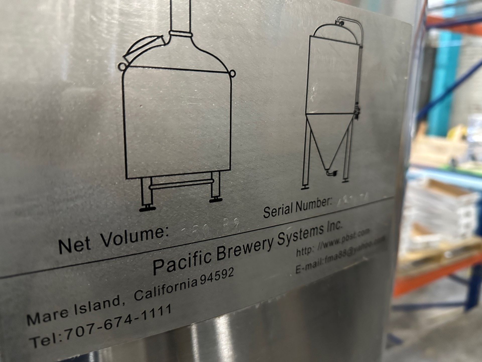 Pacific Brewing Systems 150 LBS Portable Hop Cannon, S/N: 421LT4 | Rig Fee $100 - Image 2 of 4