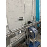 Stainless Steel Frame Can Conveyor, Approx 4.5in W x 13ft OAL with Drive