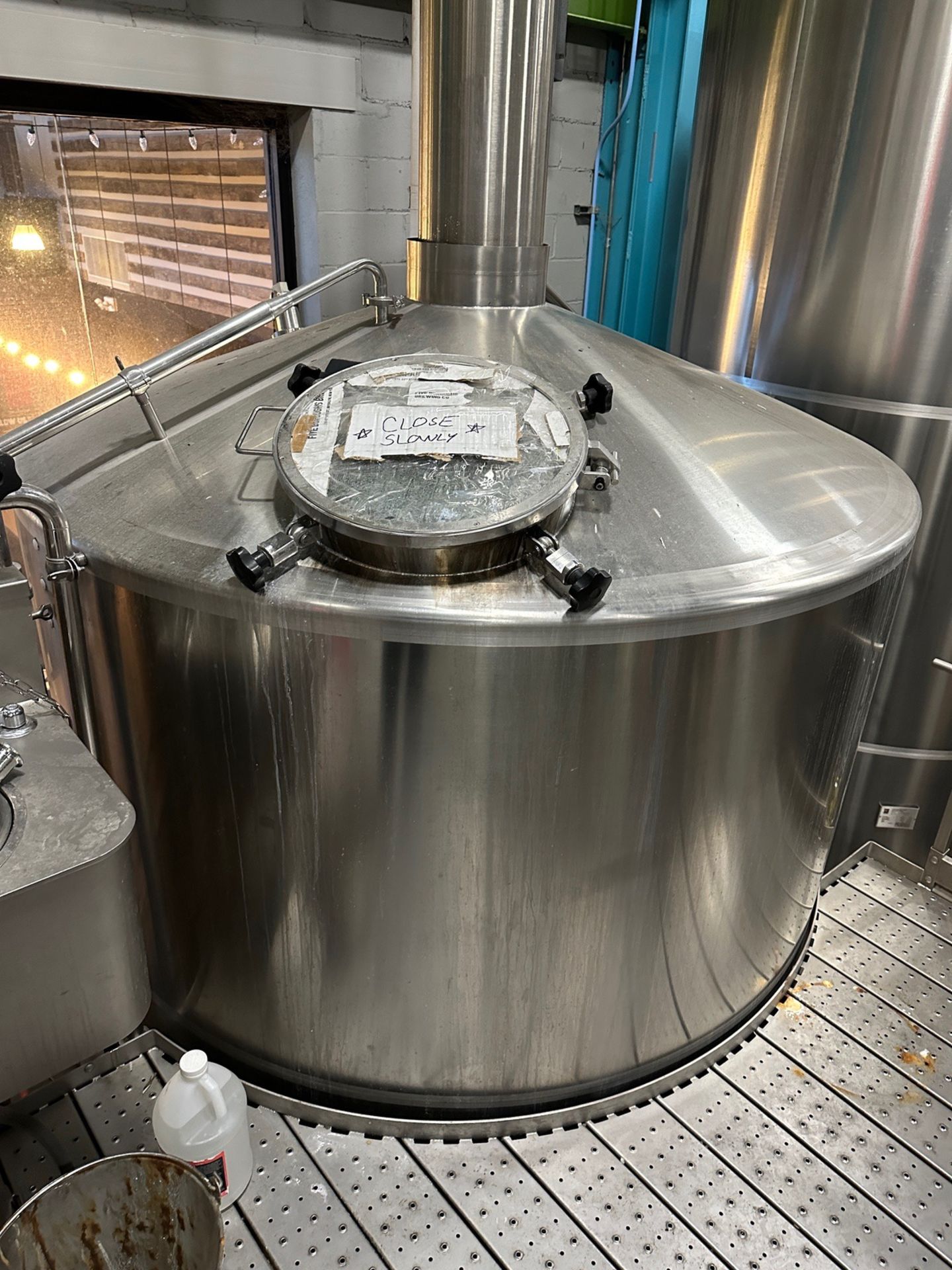 2016 Prospero SK 2-Vessel 49 BBL Brew Kettle/Whirlpool, 39 BBL Mash Mixer / Lauter Tun, with Control - Image 5 of 25