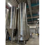 2018 Prospero SK 120 BBL Brite Tank, Glycol Jacketed, Approx 6ft ID x 25ft-6in OAH, S/N: 18102838